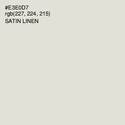 #E3E0D7 - Satin Linen Color Image